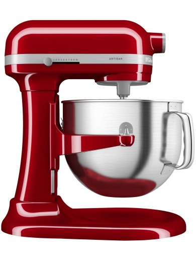 Кухонна машина KitchenAid Artisan 6,6 л 5KSM70SHXEER з підйомною чашею, червоний