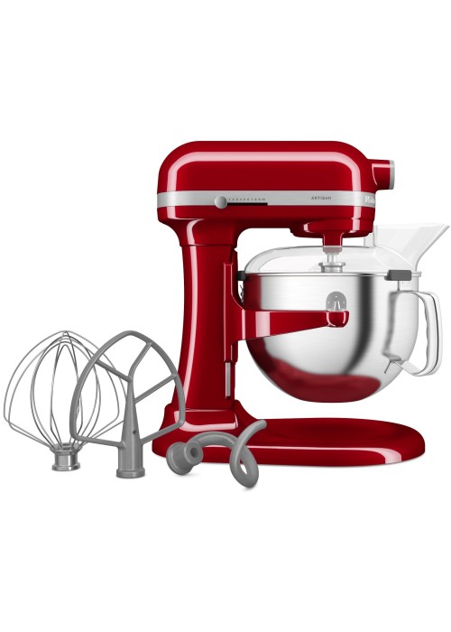 Кухонна машина KitchenAid Artisan 5,6 л 5KSM60SPXEER з підйомною чашею, червоний