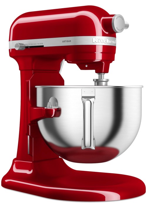 Кухонна машина KitchenAid Artisan 5,6 л 5KSM60SPXEER з підйомною чашею, червоний