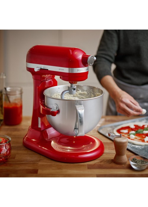 Кухонна машина KitchenAid Artisan 5,6 л 5KSM60SPXEER з підйомною чашею, червоний