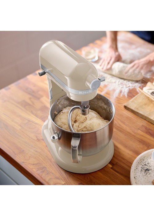 Кухонна машина KitchenAid Artisan 6,6 л 5KSM70SHXEAC з підйомною чашею, кремовий