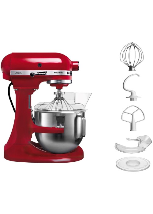 Кухонна машина KitchenAid Heavy Duty 4,8 л 5KPM5EER з відкидним блоком червоний