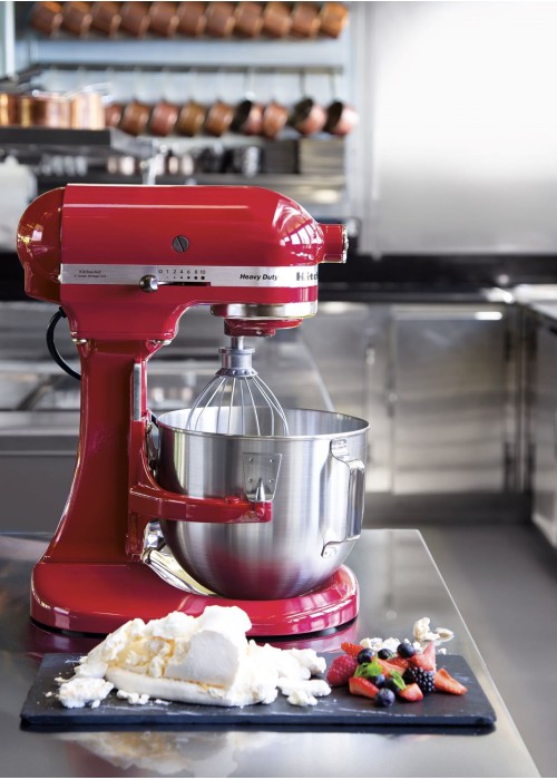 Кухонна машина KitchenAid Heavy Duty 4,8 л 5KPM5EER з відкидним блоком червоний