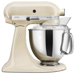 Міксер планетарний KitchenAid Artisan 4,8 л 5KSM175PSEAC з відкидним блоком кремовий