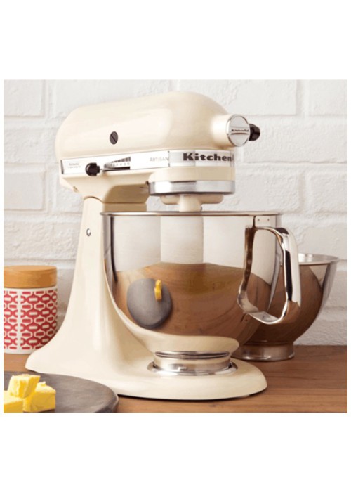Міксер планетарний KitchenAid Artisan 4,8 л 5KSM175PSEAC з відкидним блоком кремовий