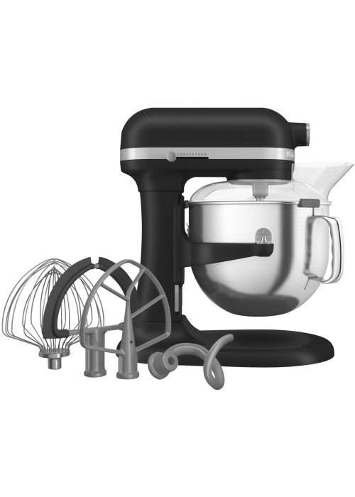 Кухонна машина KitchenAid Artisan 6,6 л 5KSM70SHXEBK з підйомною чашею, колір чугун