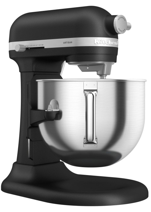 Кухонна машина KitchenAid Artisan 6,6 л 5KSM70SHXEBK з підйомною чашею, колір чугун