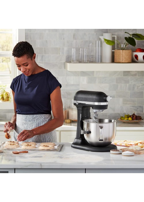 Кухонна машина KitchenAid Artisan 6,6 л 5KSM70SHXEBK з підйомною чашею, колір чугун