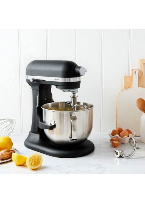 Кухонна машина KitchenAid Artisan 6,6 л 5KSM70SHXEBK з підйомною чашею, колір чугун