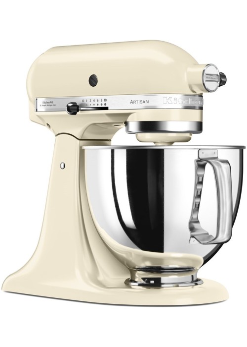 Міксер планетарний KitchenAid Artisan 4,8 л 5KSM125ECU з відкидним блоком сріблястий