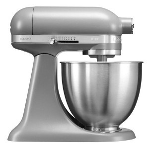 Міксер планетарний KitchenAid Artisan MINI 3,3 л 5KSM3311XEFG з відкидним блоком матовий сірий