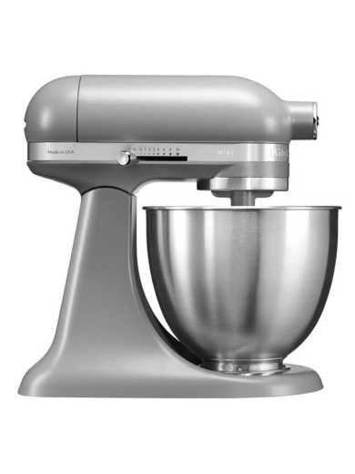 Міксер планетарний KitchenAid Artisan MINI 3,3 л 5KSM3311XEFG з відкидним блоком матовий сірий