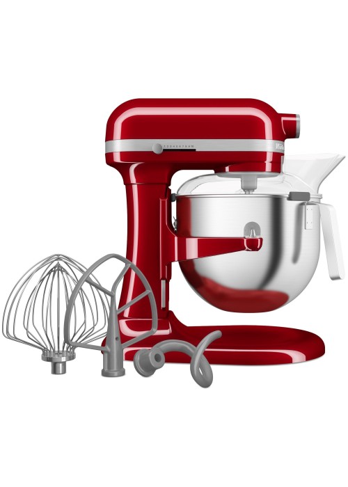 Кухонна машина KitchenAid Heavy Duty 6,6 л 5KSM70JPXEER з підйомною чашею, червоний