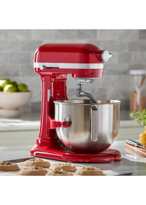 Кухонна машина KitchenAid Heavy Duty 6,6 л 5KSM70JPXEER з підйомною чашею, червоний