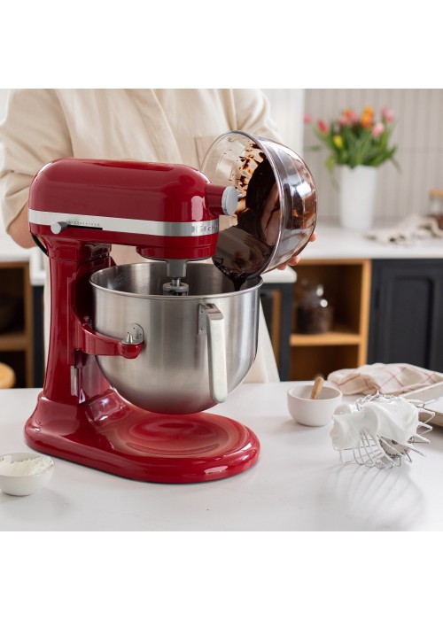 Кухонна машина KitchenAid Heavy Duty 6,6 л 5KSM70JPXEER з підйомною чашею, червоний