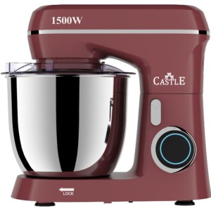 Миксер CASTLE CM-01R тістоміс планетарний (1500Вт, червоний)