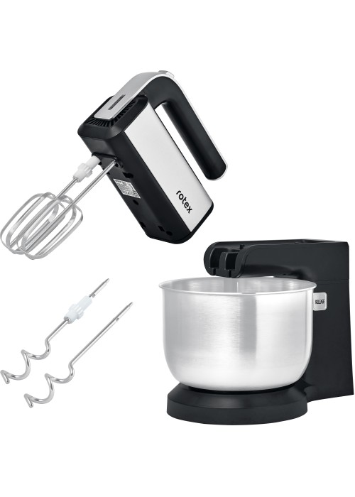 Миксер Rotex RHM500-S MasterCream (500Вт з металевою чашою)
