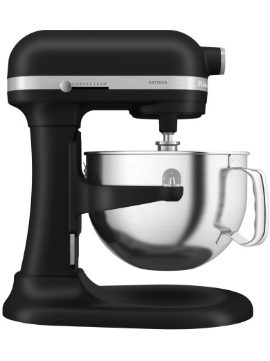 Кухонна машина KitchenAid Artisan 5,6 л 5KSM60SPXEBM з підйомною чашею, чорний матовий