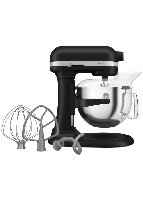 Кухонна машина KitchenAid Artisan 5,6 л 5KSM60SPXEBM з підйомною чашею, чорний матовий