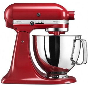 Міксер планетарний KitchenAid Artisan 4,8 л 5KSM125EER з відкидним блоком червоний