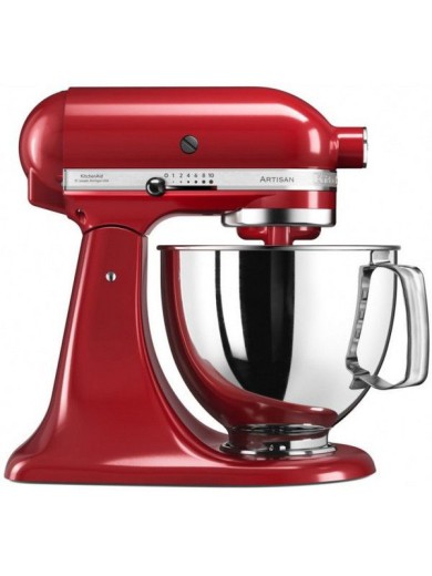 Міксер планетарний KitchenAid Artisan 4,8 л 5KSM125EER з відкидним блоком червоний