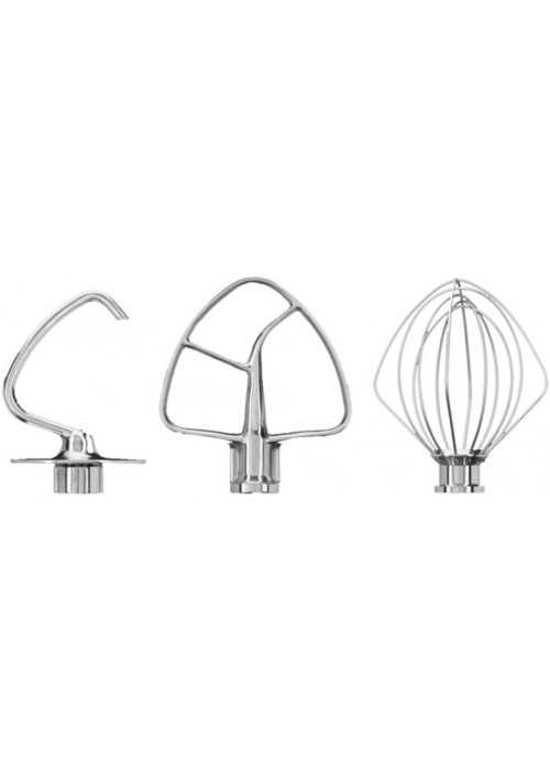 Міксер планетарний KitchenAid Artisan 4,8 л 5KSM185PSEMS з відкидним блоком срібний медальйон