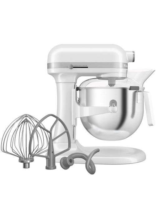 Кухонна машина KitchenAid Heavy Duty 6,6 л 5KSM70JPXEWH з підйомною чашею, білий