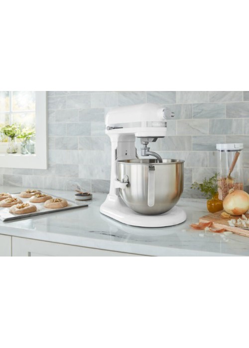 Кухонна машина KitchenAid Heavy Duty 6,6 л 5KSM70JPXEWH з підйомною чашею, білий