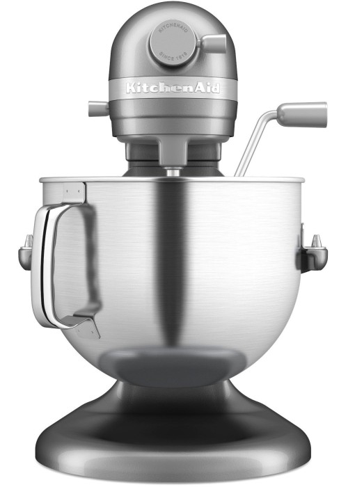 Кухонна машина KitchenAid Artisan 6,6 л 5KSM70SHXECU з підйомною чашею, сріблястий