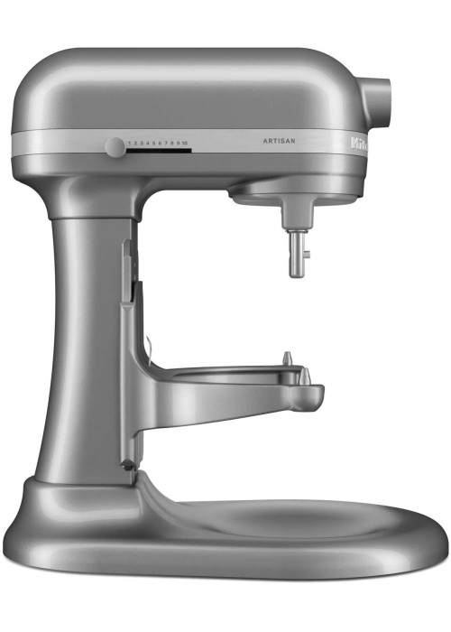 Кухонна машина KitchenAid Artisan 6,6 л 5KSM70SHXECU з підйомною чашею, сріблястий