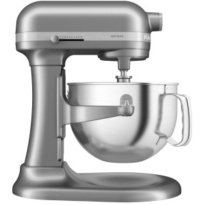 Кухонна машина KitchenAid Artisan 5,6 л 5KSM60SPXECU з підйомною чашею, сріблястий