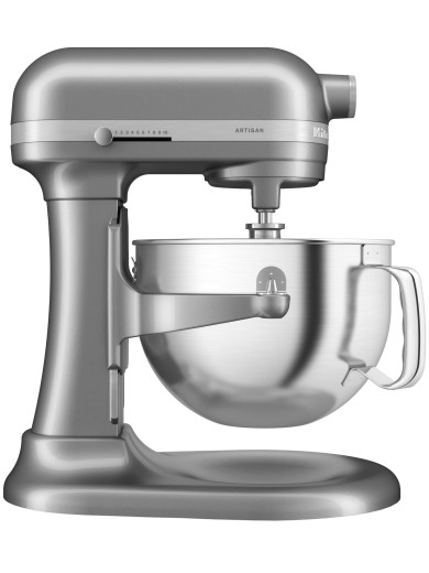 Кухонна машина KitchenAid Artisan 5,6 л 5KSM60SPXECU з підйомною чашею, сріблястий
