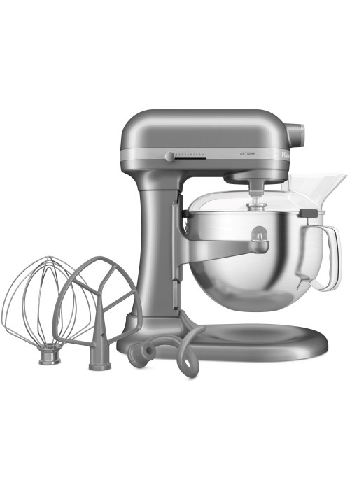 Кухонна машина KitchenAid Artisan 5,6 л 5KSM60SPXECU з підйомною чашею, сріблястий