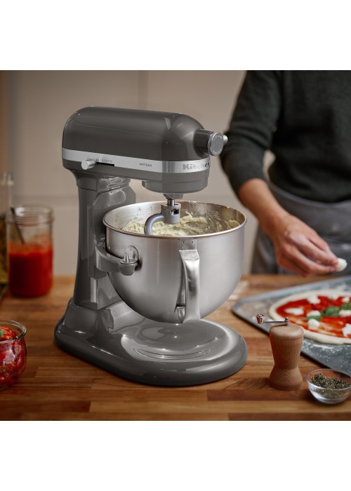 Кухонна машина KitchenAid Artisan 5,6 л 5KSM60SPXECU з підйомною чашею, сріблястий