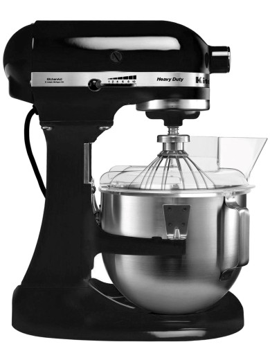 Кухонна машина KitchenAid Heavy Duty 4,8 л 5KPM5EOB з відкидним блоком чорний