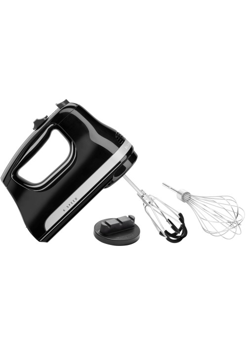 Миксер KitchenAid 5KHM6118EOB ручний 6 швидкостей черный