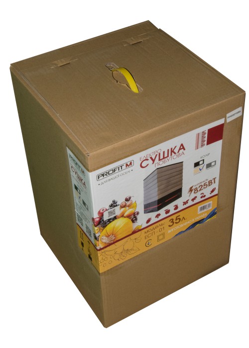 Сушка для фруктів Profit M ЕСП-01 (35л) чорна