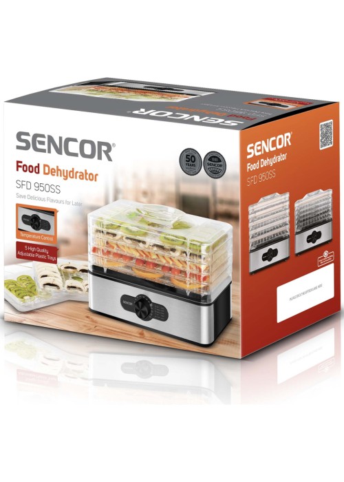 Сушка для овочів та фруктів Sencor SFD950SS