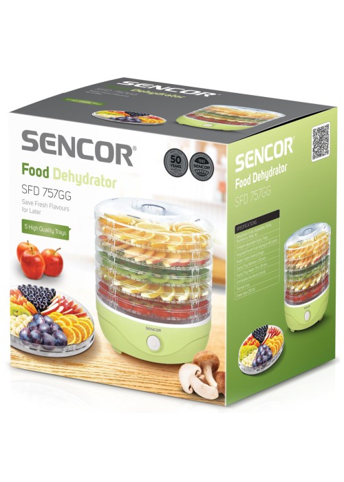 Сушка для овочів та фруктів Sencor SFD757GG