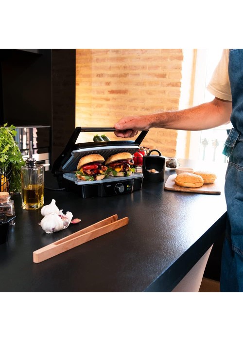 Гриль Cecotec Rock`nGrill 1500 Stone Ceramic Mix&Grill (CCTC-03194)
