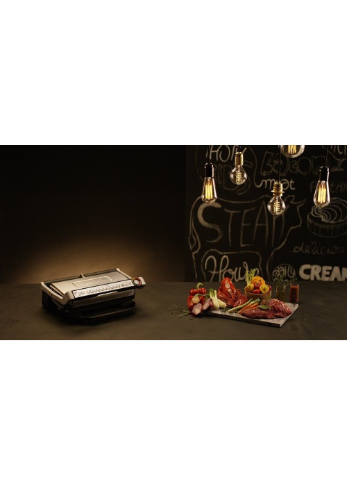 Гриль настільний Tefal OptiGrill+ XL GC724D12