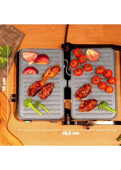 Гриль Cecotec Rock`nGrill 1500 Take & Clean Stone (CCTC-02994)