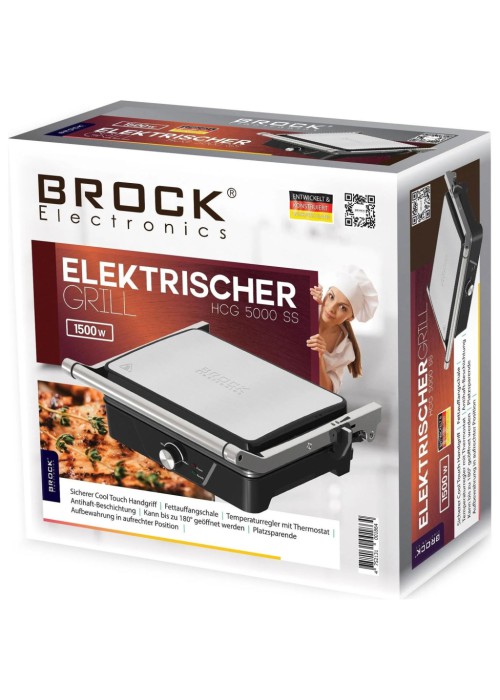 Електрогриль Brock HCG 5000 SS