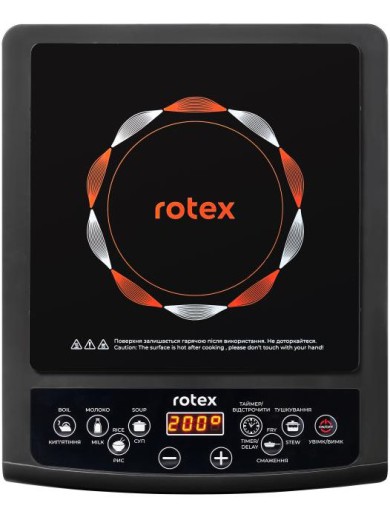 Настільна плита ROTEX RIO215-G (1400Вт, індукційна)