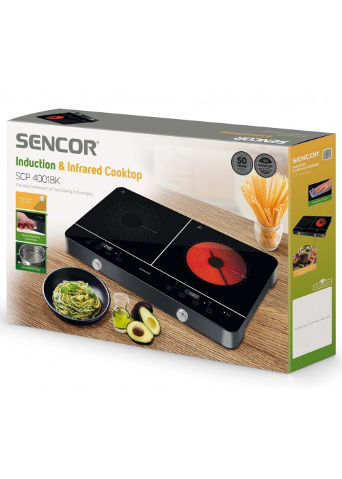Настільна плита Sencor SCP4001BK