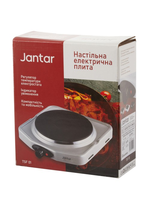 Настільна плита Jantar TSF 01 WH H