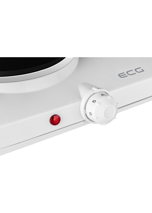 Настільна плита ECG EV 2512 White
