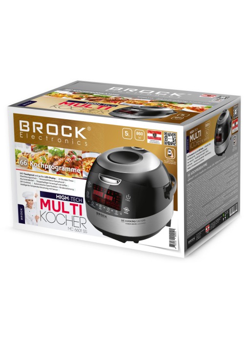 Мультиварка Brock MC 6601 SS (MC6601SS)