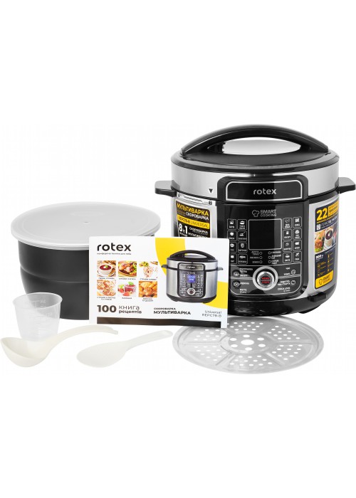 Мультиварка-скороварка Rotex REPC78-B Universal