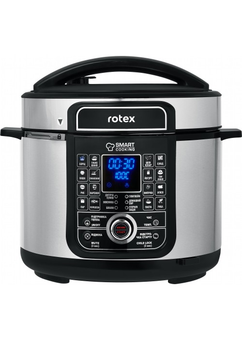 Мультиварка-скороварка Rotex REPC78-B Universal